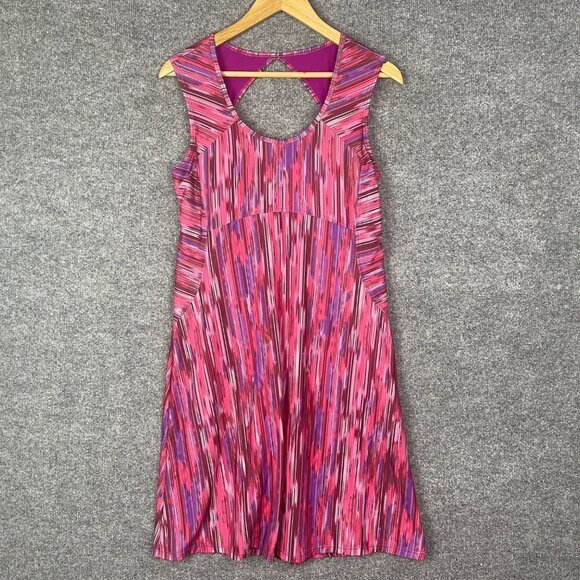 Prana Women's Size Medium‎ Azalea Rainblur Alec Sleeveless Padded Dress - Picture 1 of 9